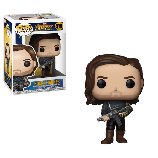 Funko POP! Marvel: Infinity War S2 - Bucky w/ Weapon #418