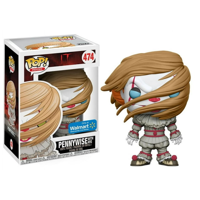 Funko POP! Movies: IT: - Pennywise with Wig #474