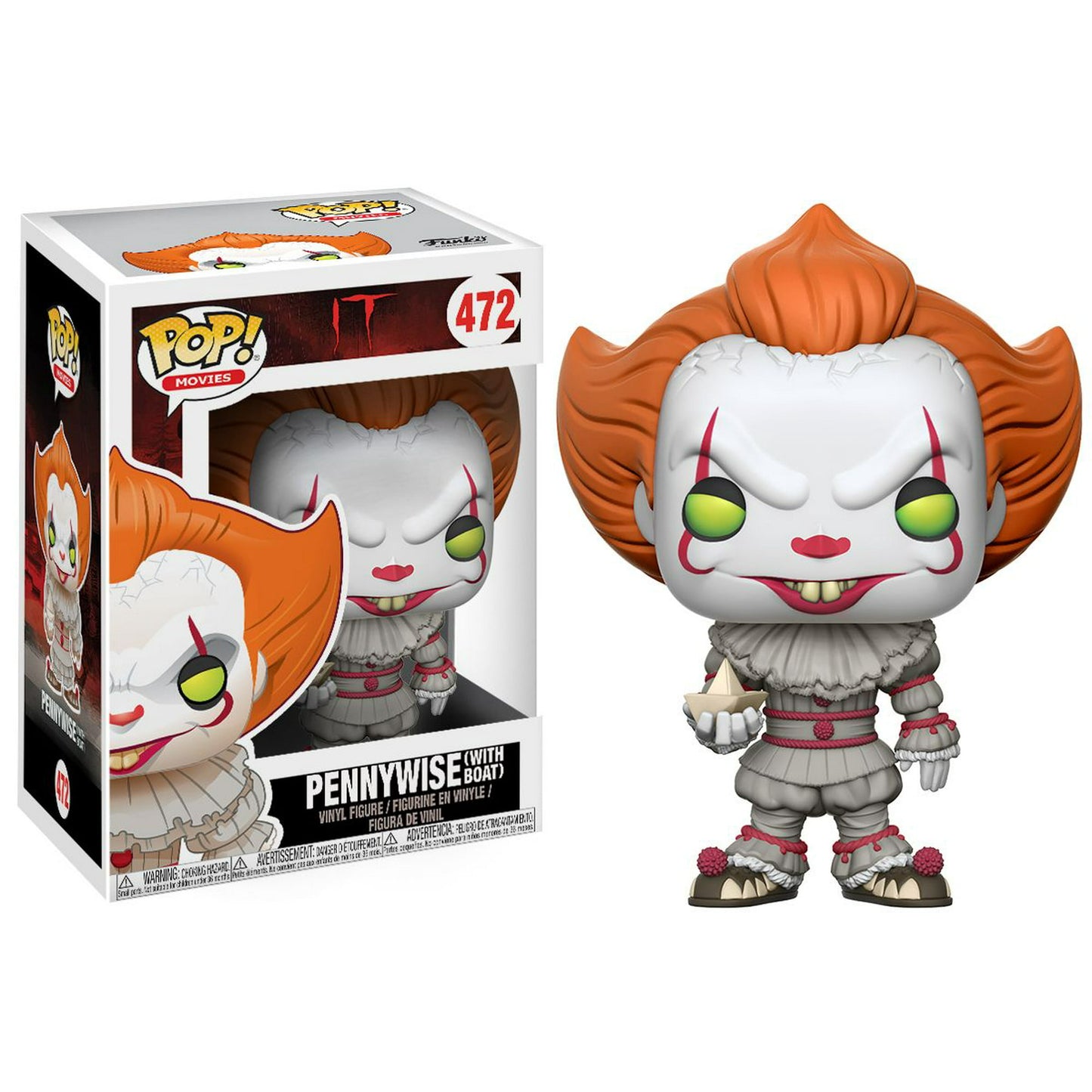 Funko POP! Movies: IT: Pennywise w/ Boat #21