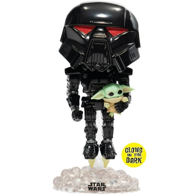 Funko POP! Star Wars: Dark Trooper with Grogu #488 (Entertainment Earth Exclusive)