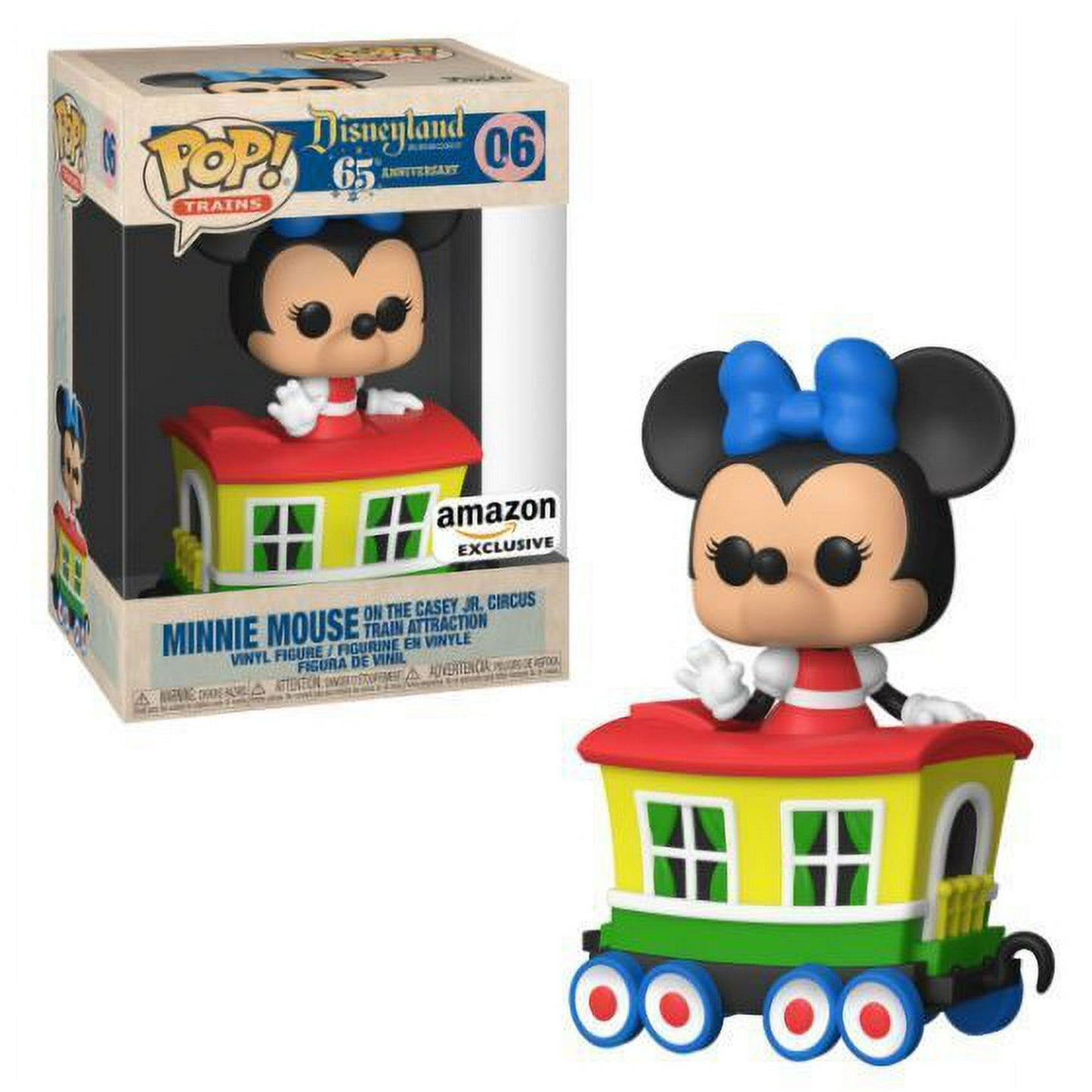 Funko POP! Disney: Minnie Mouse on the Casey Jr Circus Train Attraction #06