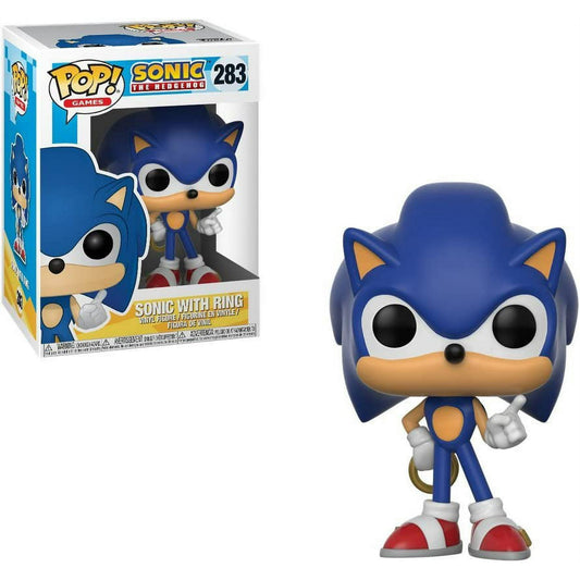 Funko POP! Games: Sonic - The Hedgehog with Ring #283