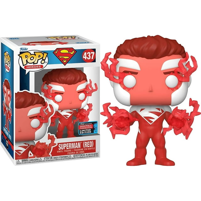 Funko POP! Heroes: DC - Superman (Red) #437