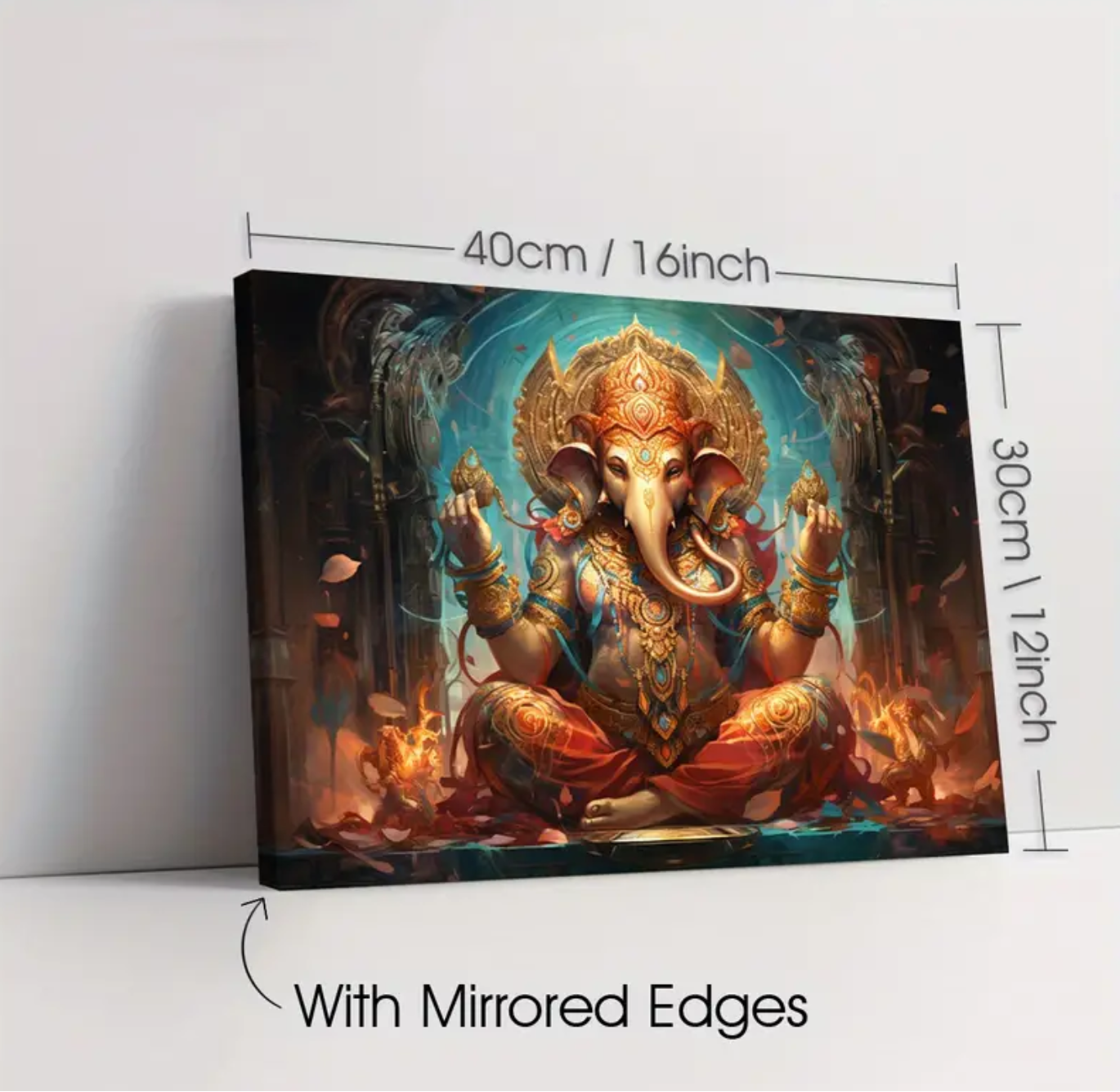 Ganesha Canvas Wall Art