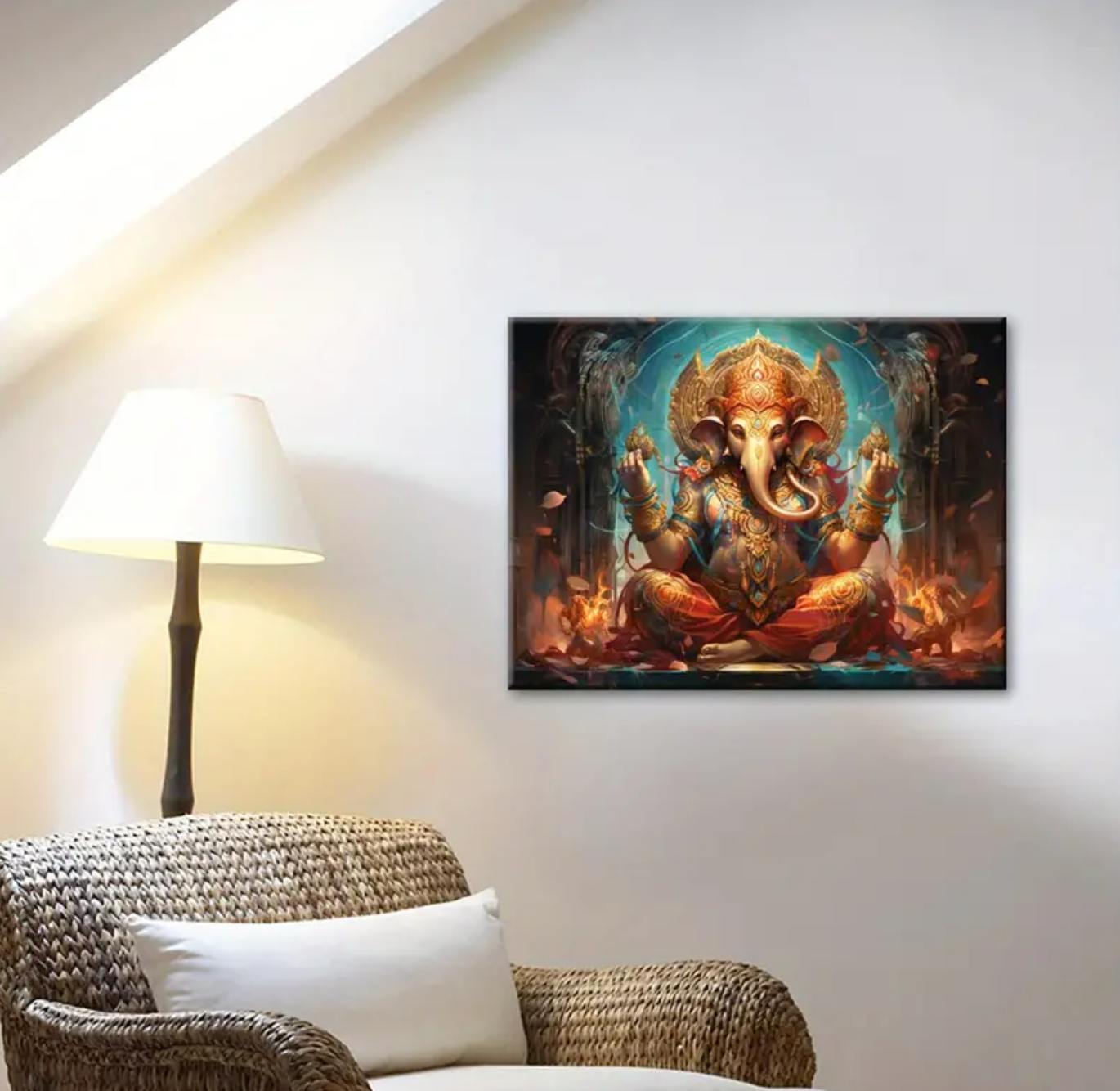 Ganesha Canvas Wall Art