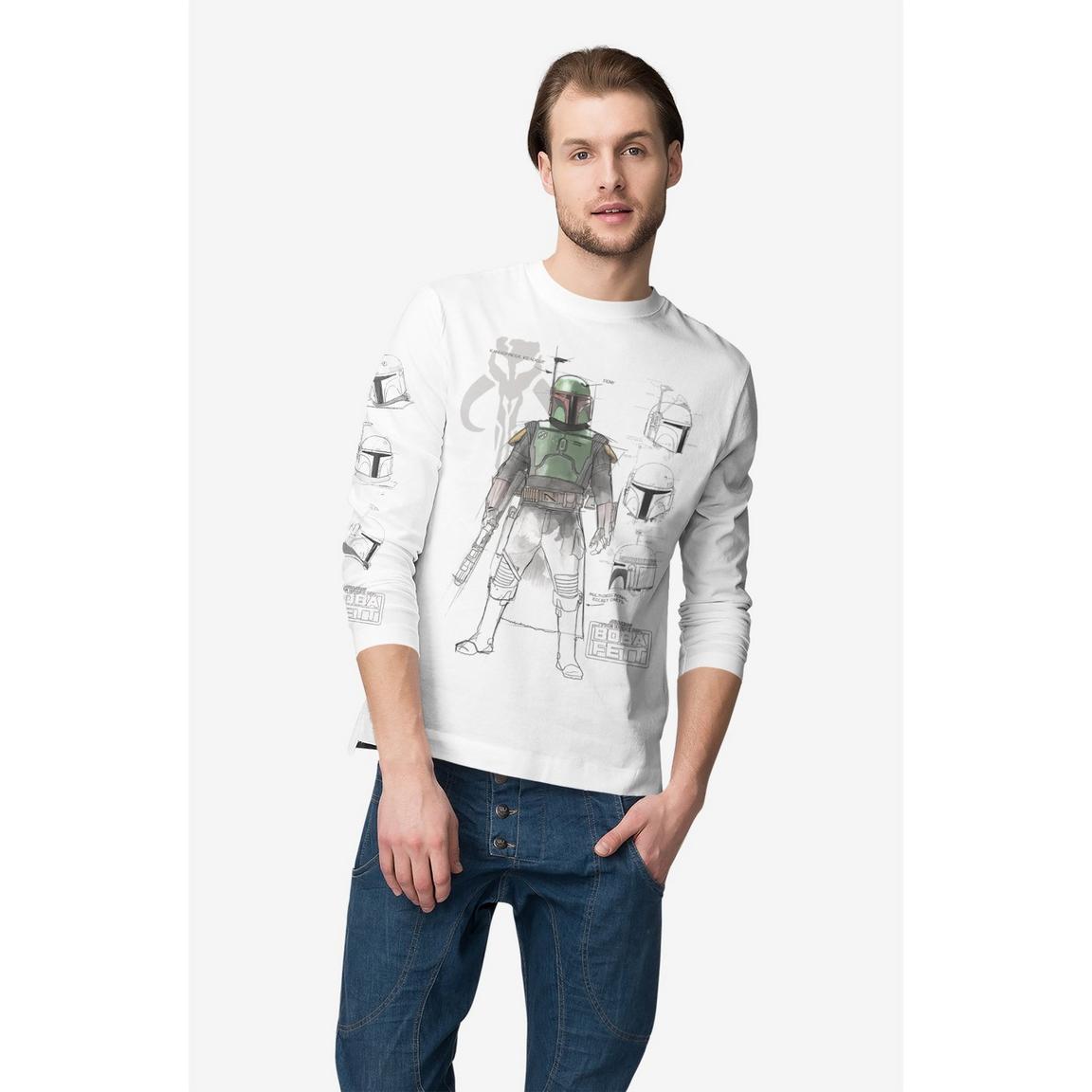 Geeknet Star Wars Boba Concepts Long Sleeve T-Shirt