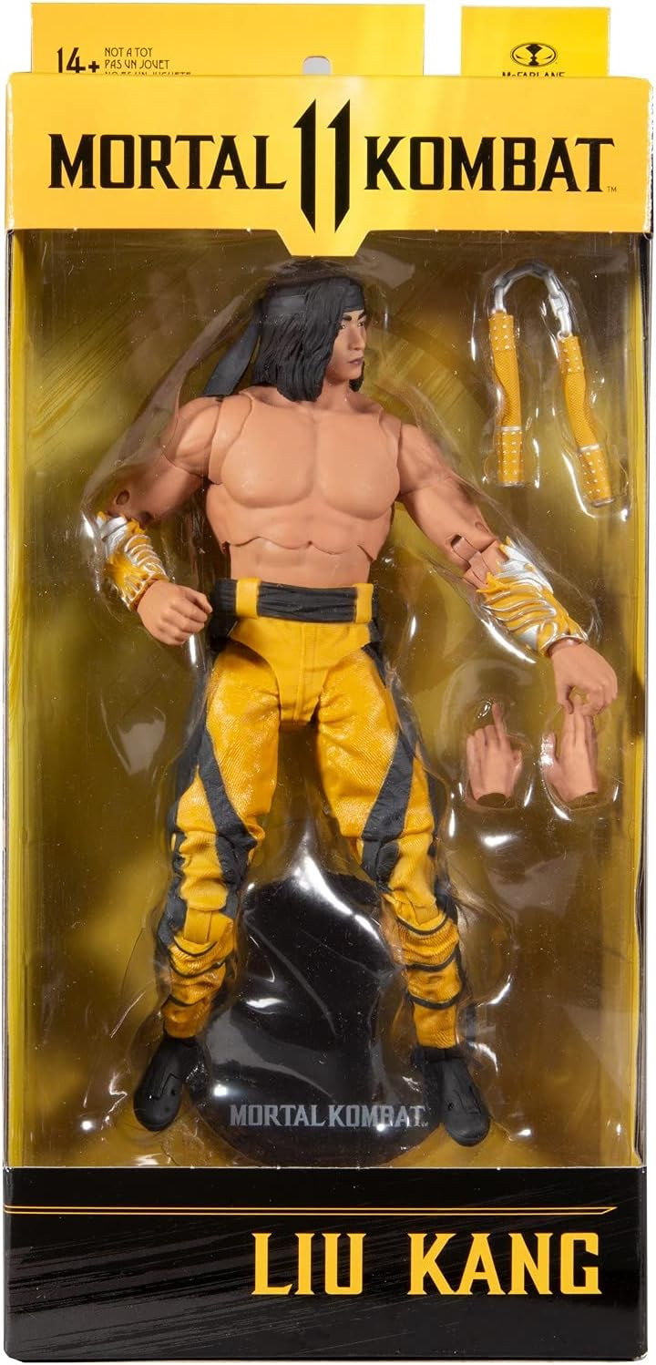 Mortal Kombat - Liu Kang (Fighting Abbot) Action Figure