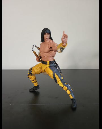 Mortal Kombat - Liu Kang (Fighting Abbot) Action Figure