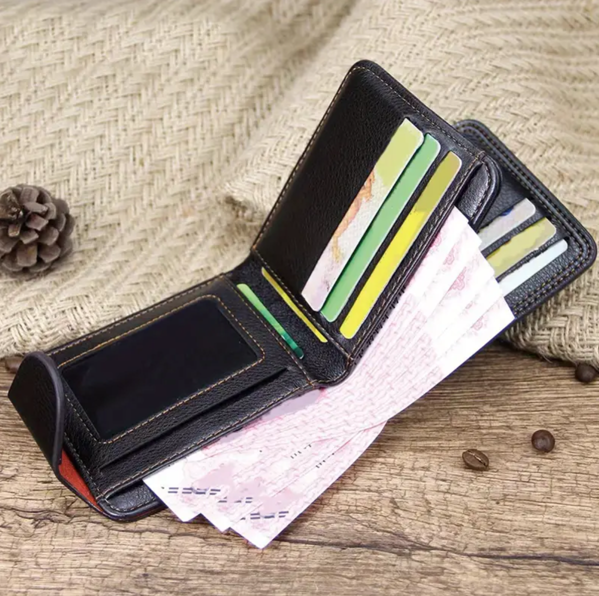 One Piece Leather Wallet