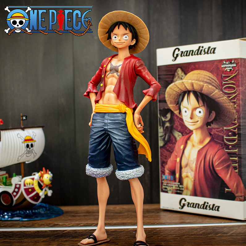 One Piece - Luffy Three Form Face Changing Action Figure