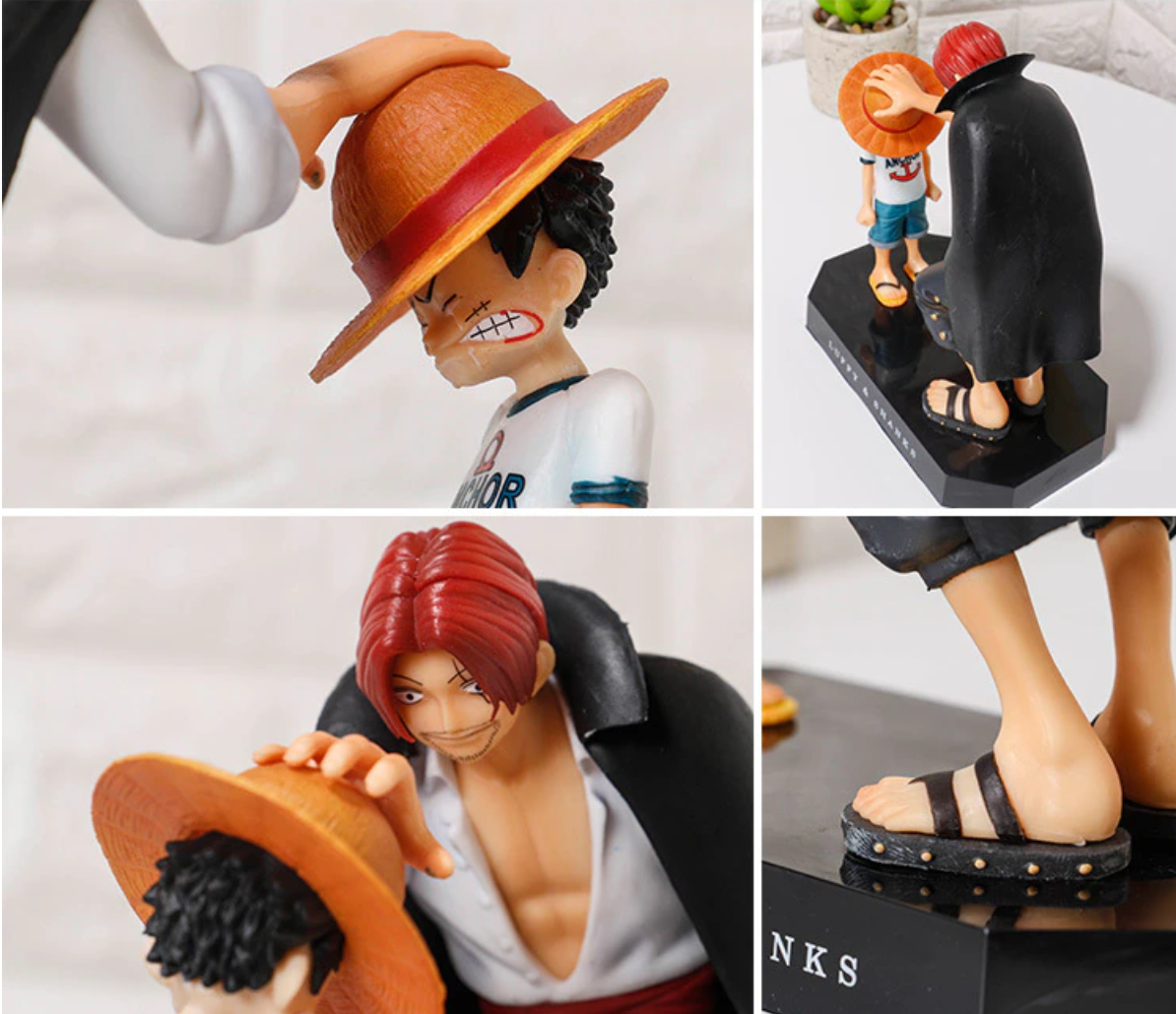 Luffy & Shanks Action Figure