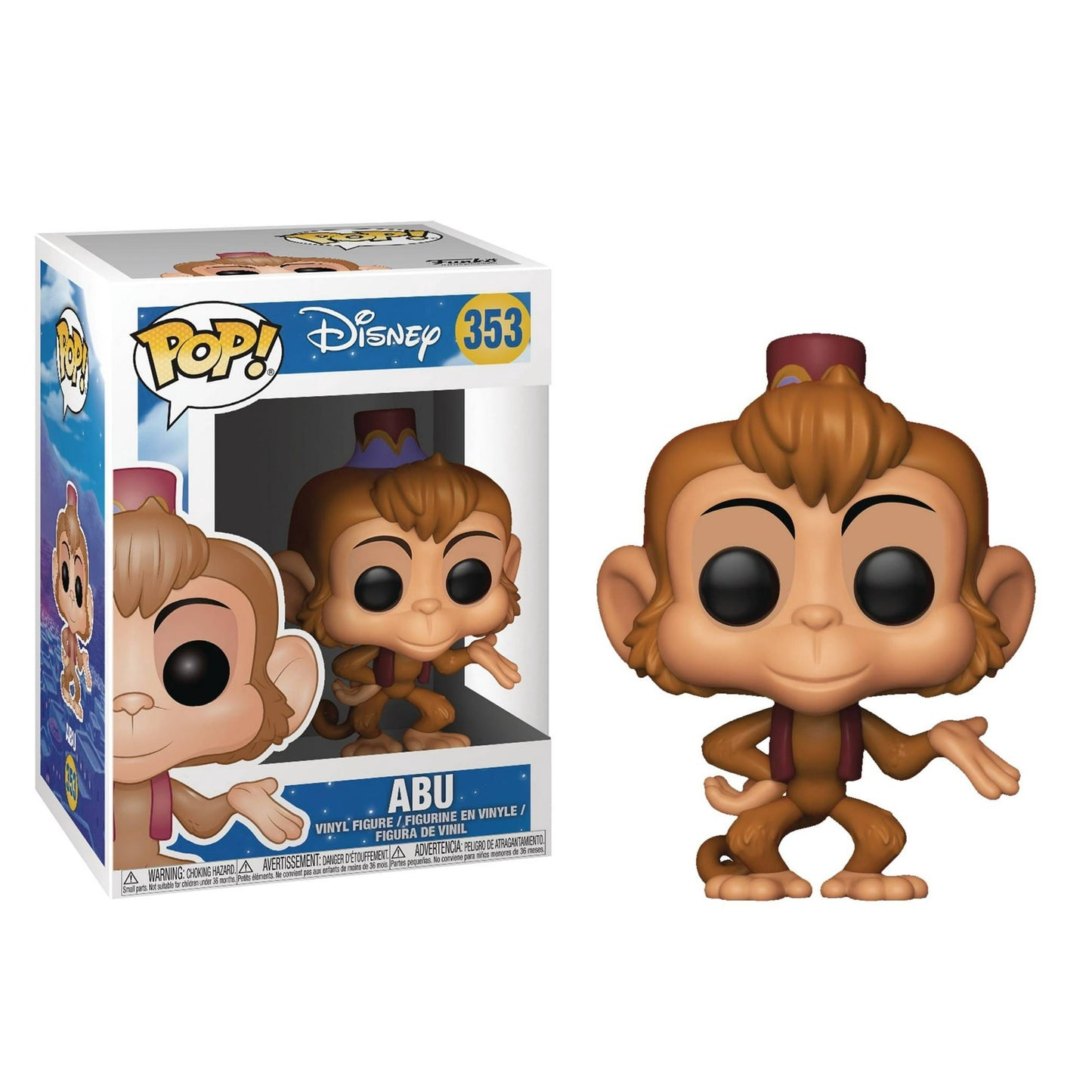 Funko POP! Disney: Aladdin - Abu #353