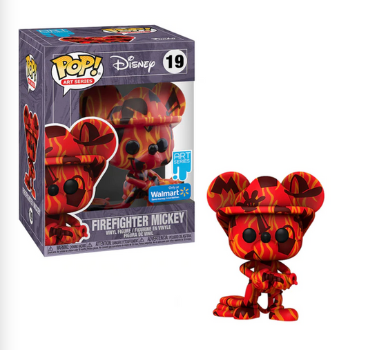 Funko POP! Disney: Firefighter Mickey (Art Series) #19