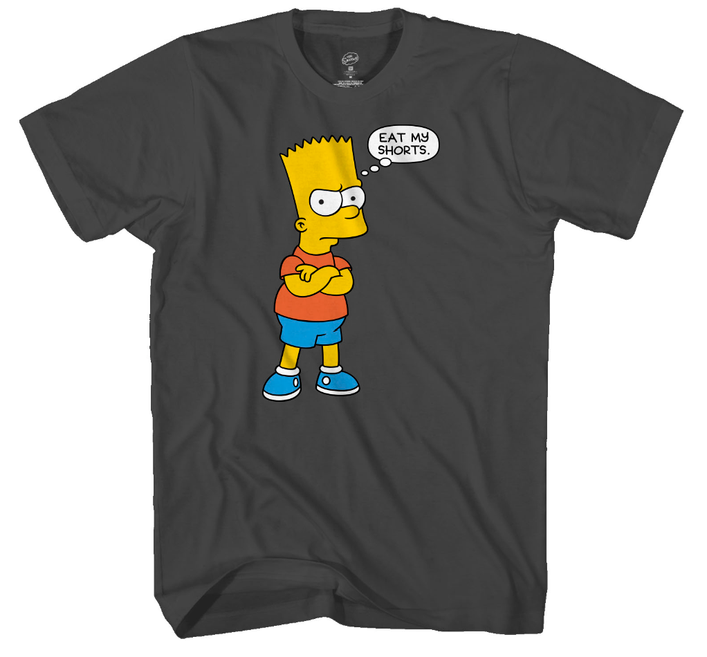 The Simpsons Bart Eat My Shorts T-Shirt