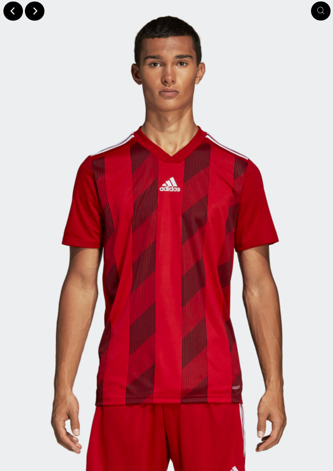 Adidas Mens Striped Jersey