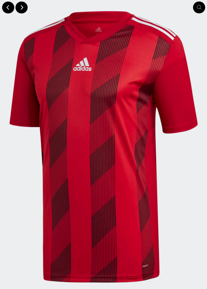 Adidas Mens Striped Jersey