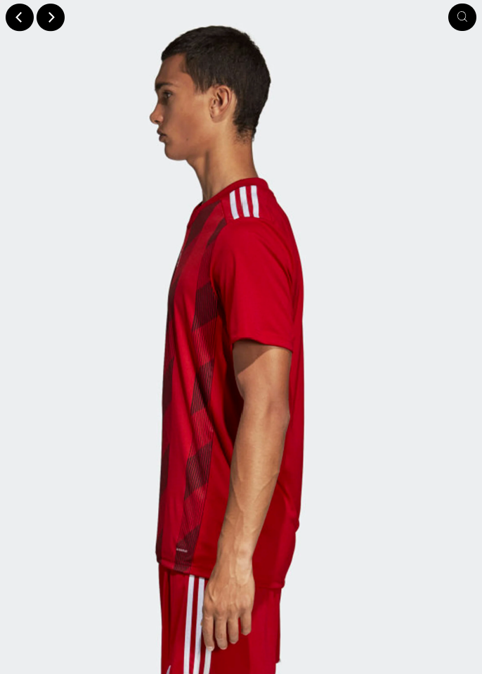 Adidas Mens Striped Jersey