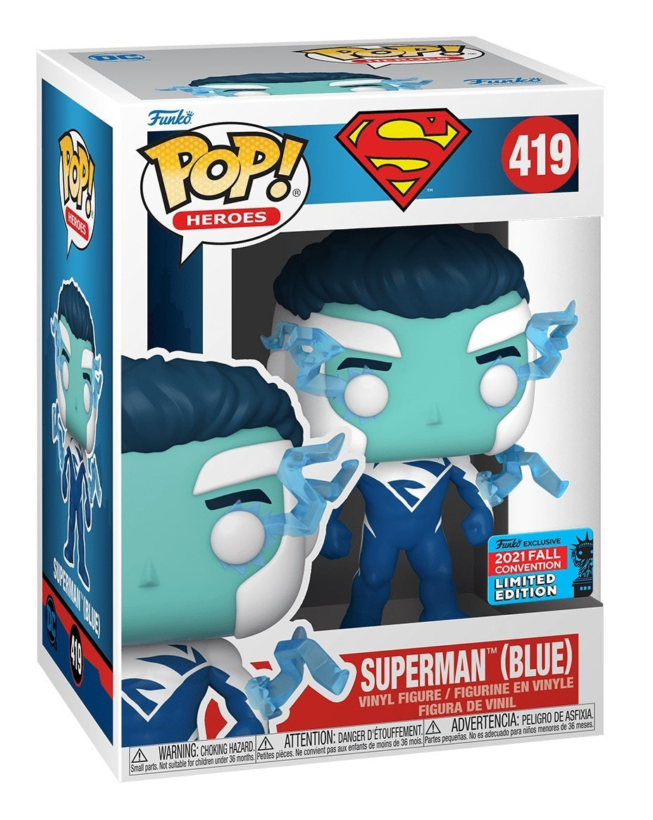 Funko POP! Superman (Blue) #419