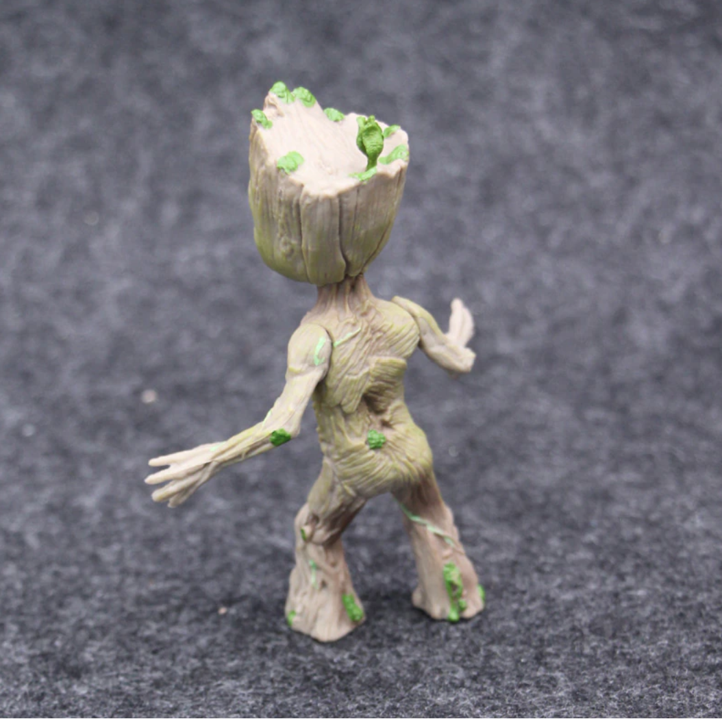 Tiny Baby Groot Action Figure