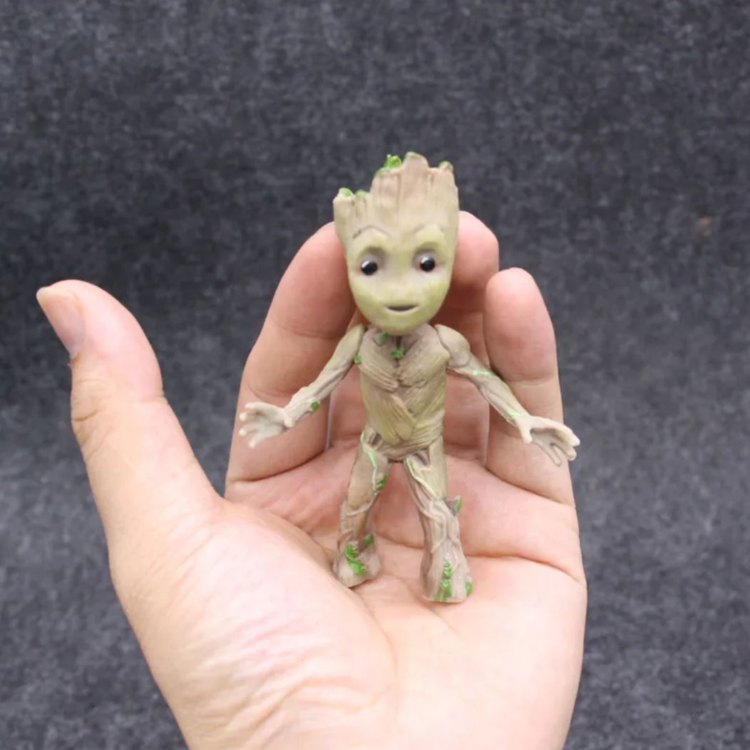 Tiny Baby Groot Action Figure