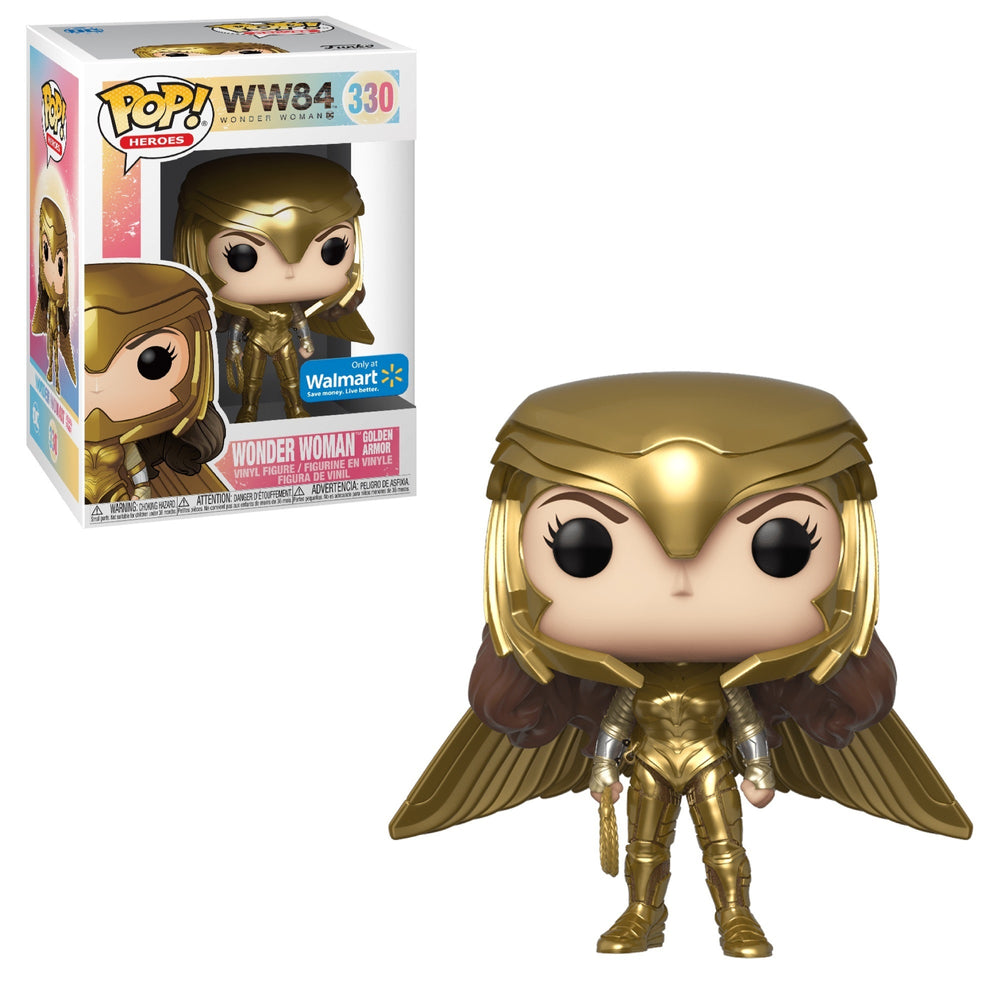 Funko POP! WW84: Wonder Woman Golden Armor Open Wings #330