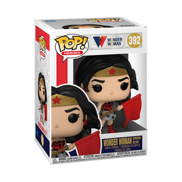 Funko POP! Heroes: Wonder Woman 80th - Wonder Woman (Superman: Red Son) #392