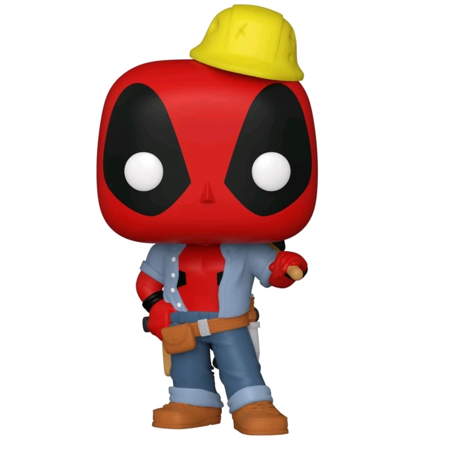 Funko POP! Marvel: Deadpool - Construction Worker Deadpool