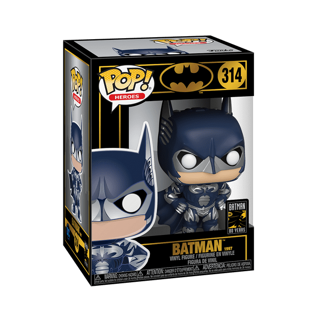 Funko POP! Heroes: Batman 80th - Batman (1997) #314