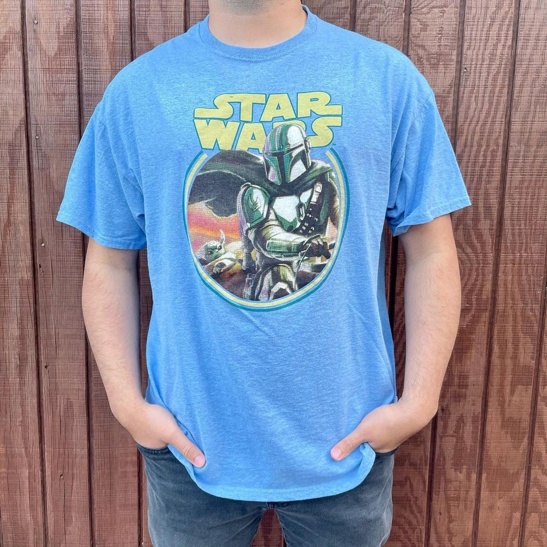 Star Wars The Mandalorian Team Circle T-Shirt