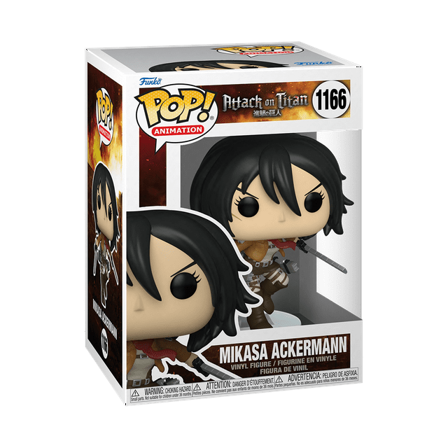 Funko POP! Animation: Attack on Titan - Mikasa Ackerman #1166