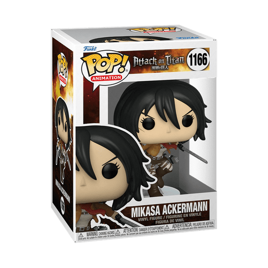 Funko POP! Animation: Attack on Titan - Mikasa Ackerman #1166