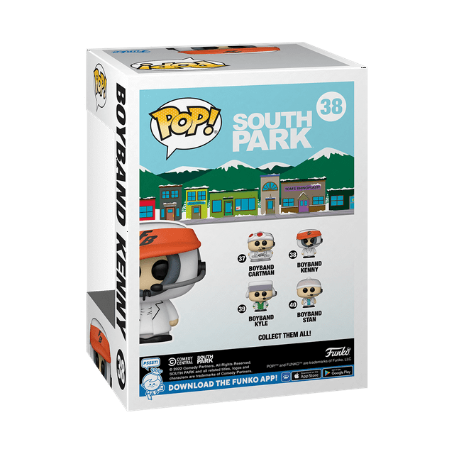 Funko POP! TV: South Park - Boyband Kenny #38