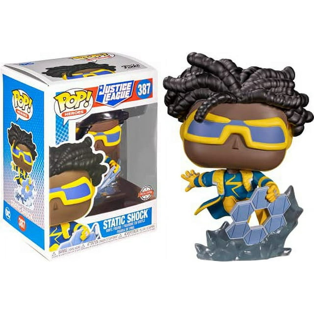 Funko POP! DC Comics Justice League - Static Shock #387