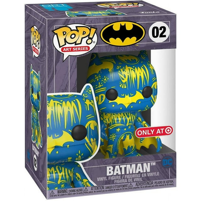 Funko POP! Art Series: DC Comics - Batman [Blue & Yellow] #02