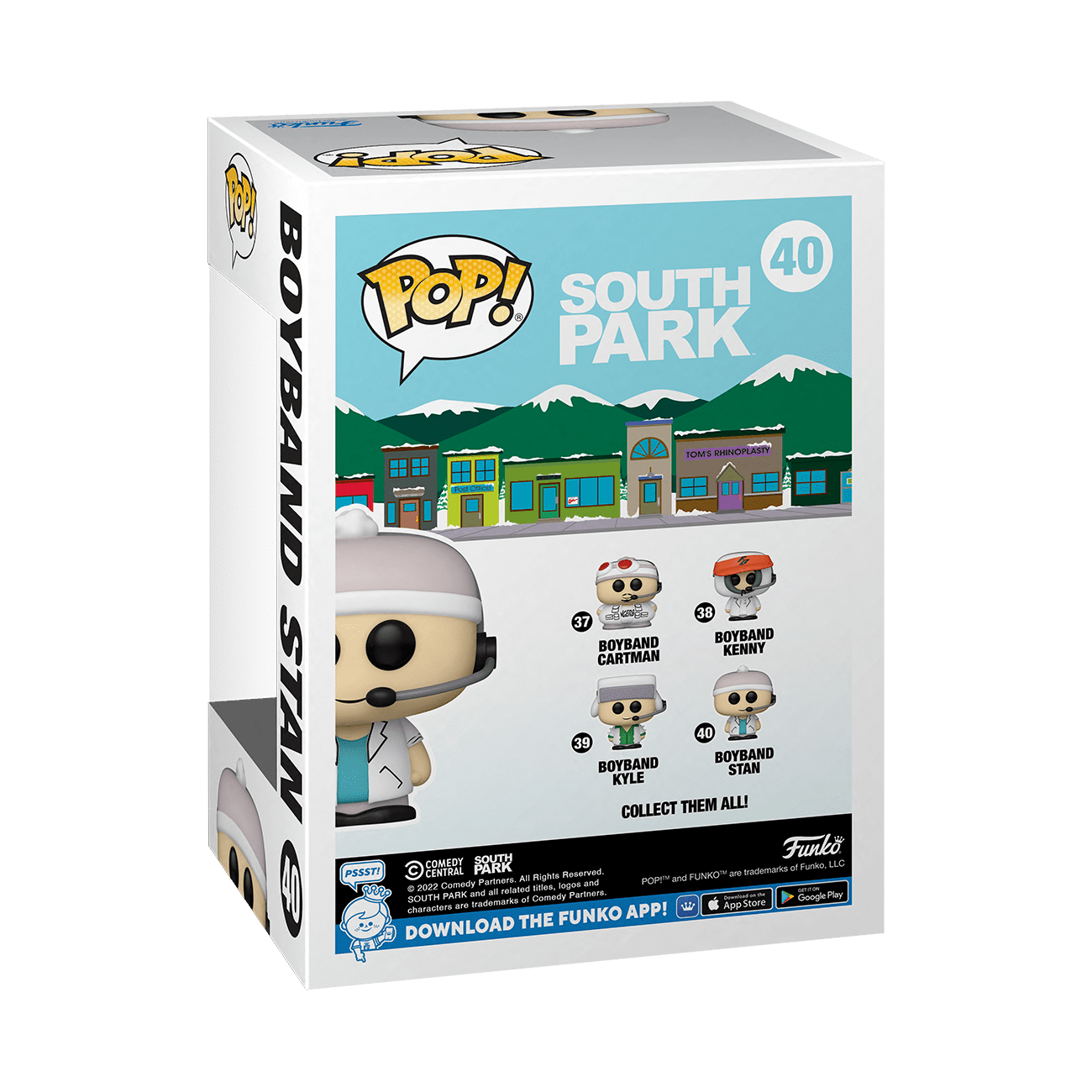 Funko POP! TV: South Park - Boyband Stan #40