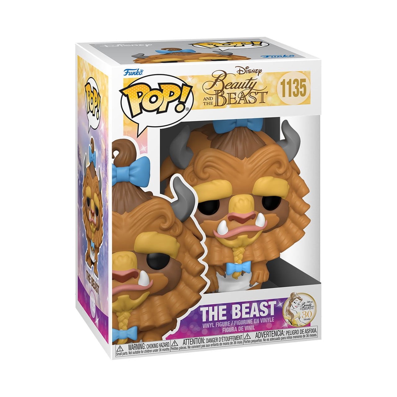 Funko POP! Disney: Beauty and the Beast - The Beast With Curls #1135