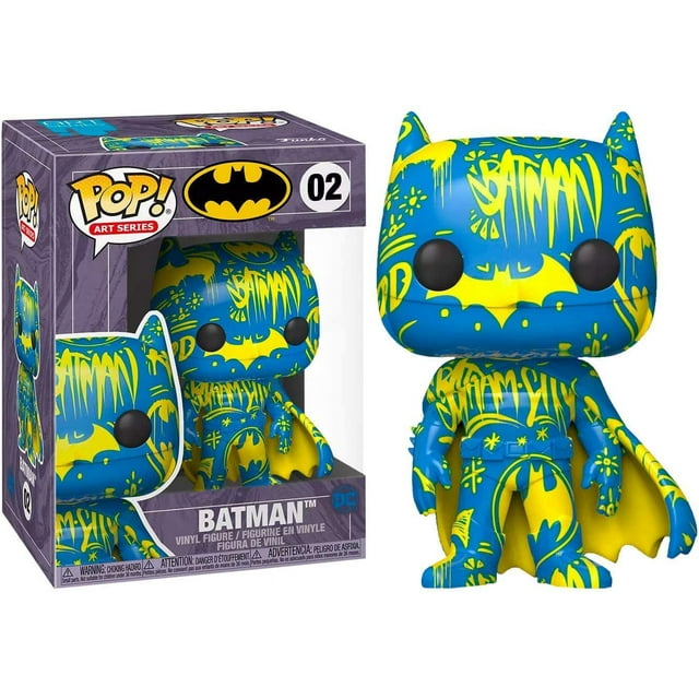 Funko POP! Art Series: DC Comics - Batman [Blue & Yellow] #02