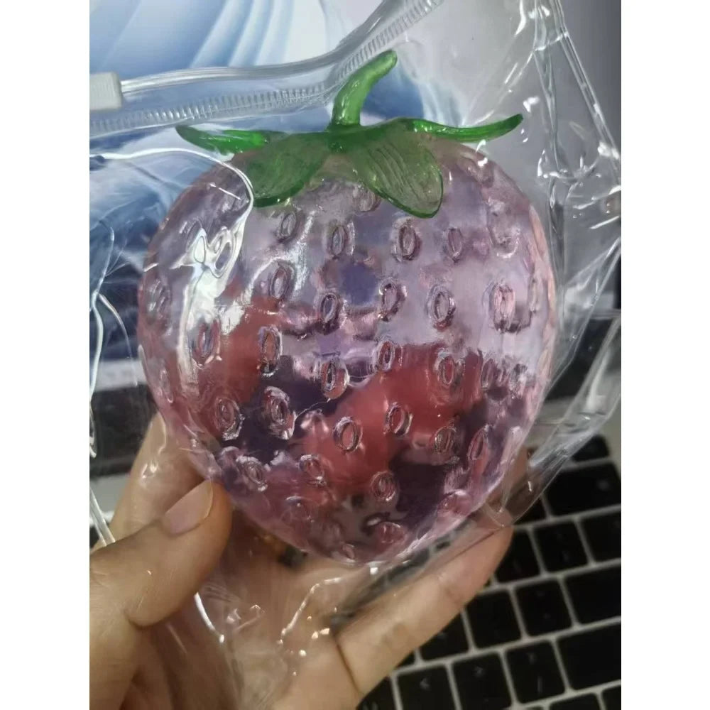 Super Jumbo Strawberry Stress Relief Toy