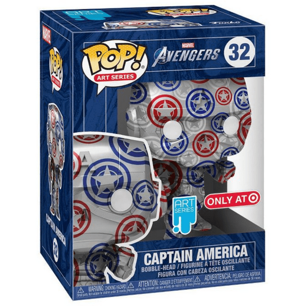 Funko POP! Marvel: Captain America (Art Series)