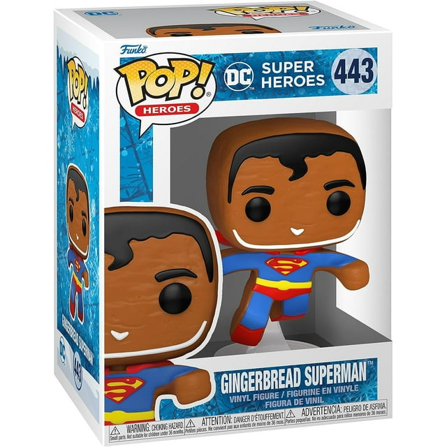 Funko POP! Heroes: DC Holiday - Gingerbread Superman #443