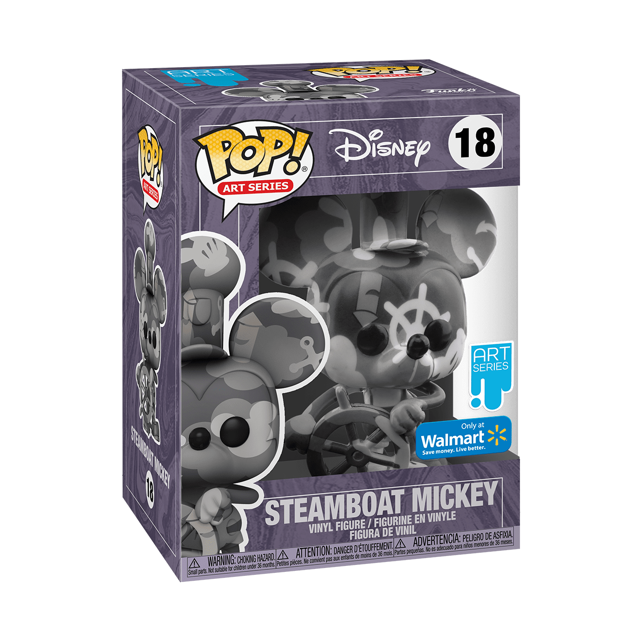 Funko POP! Disney: Steamboat Mickey (Art Series) #18