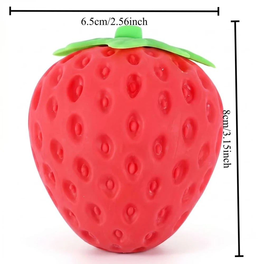 Super Jumbo Strawberry Stress Relief Toy
