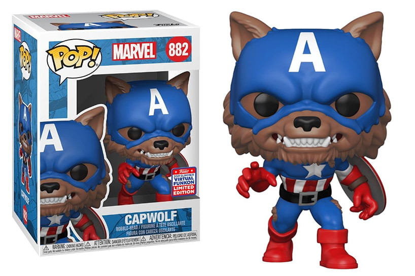 Funko POP! Marvel Capwolf