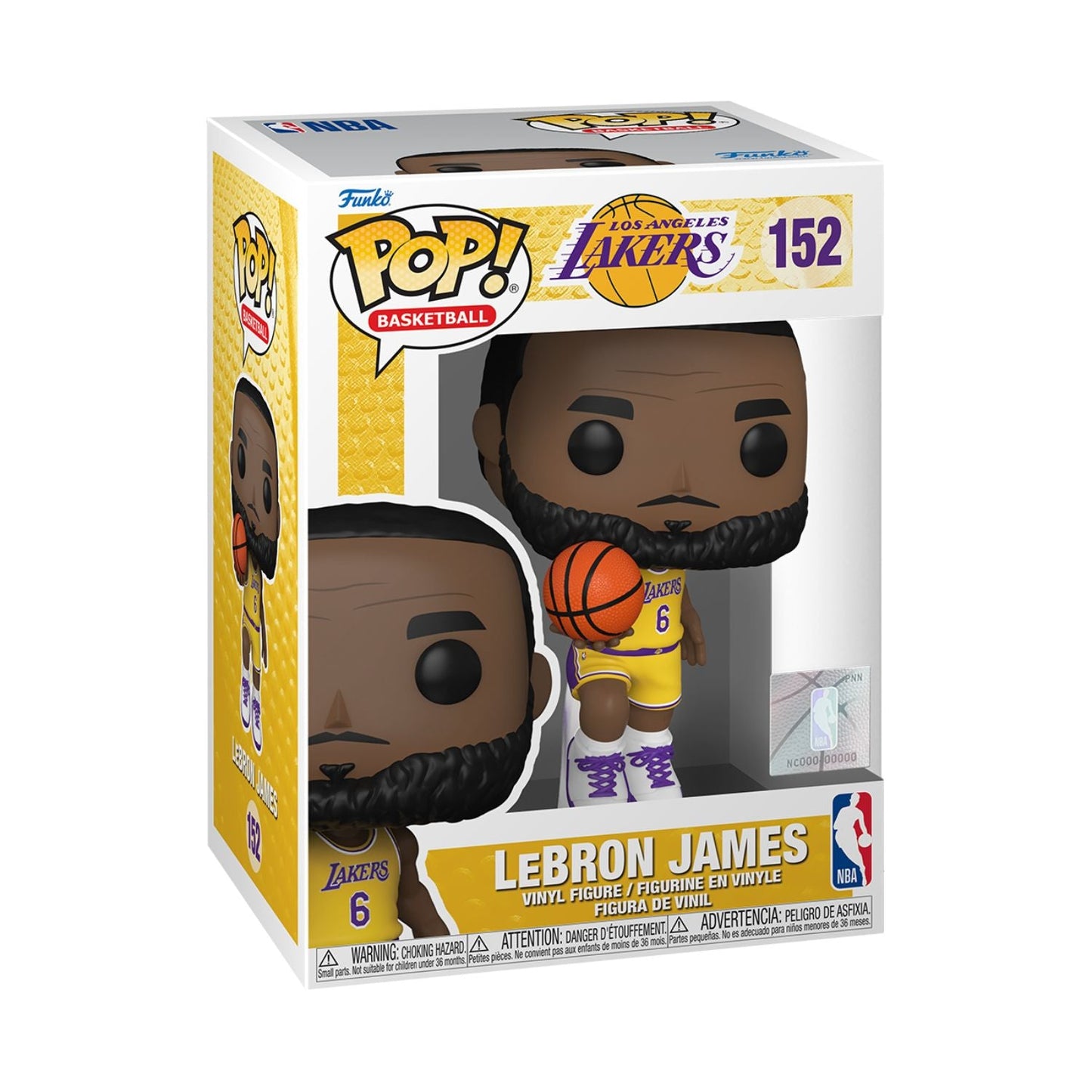 Funko POP! NBA Basketball - LeBron James L.A. Lakers #152