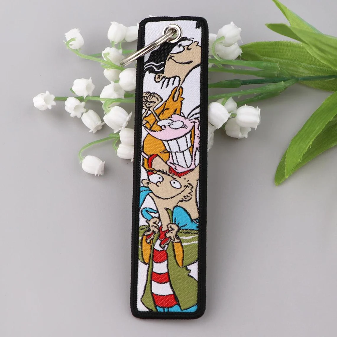 Ed, Edd n Eddy Cartoon Characters Keytag