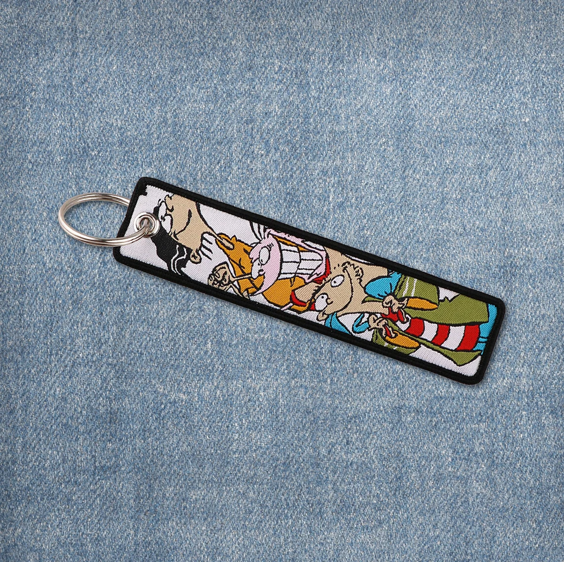 Ed, Edd n Eddy Cartoon Characters Keytag