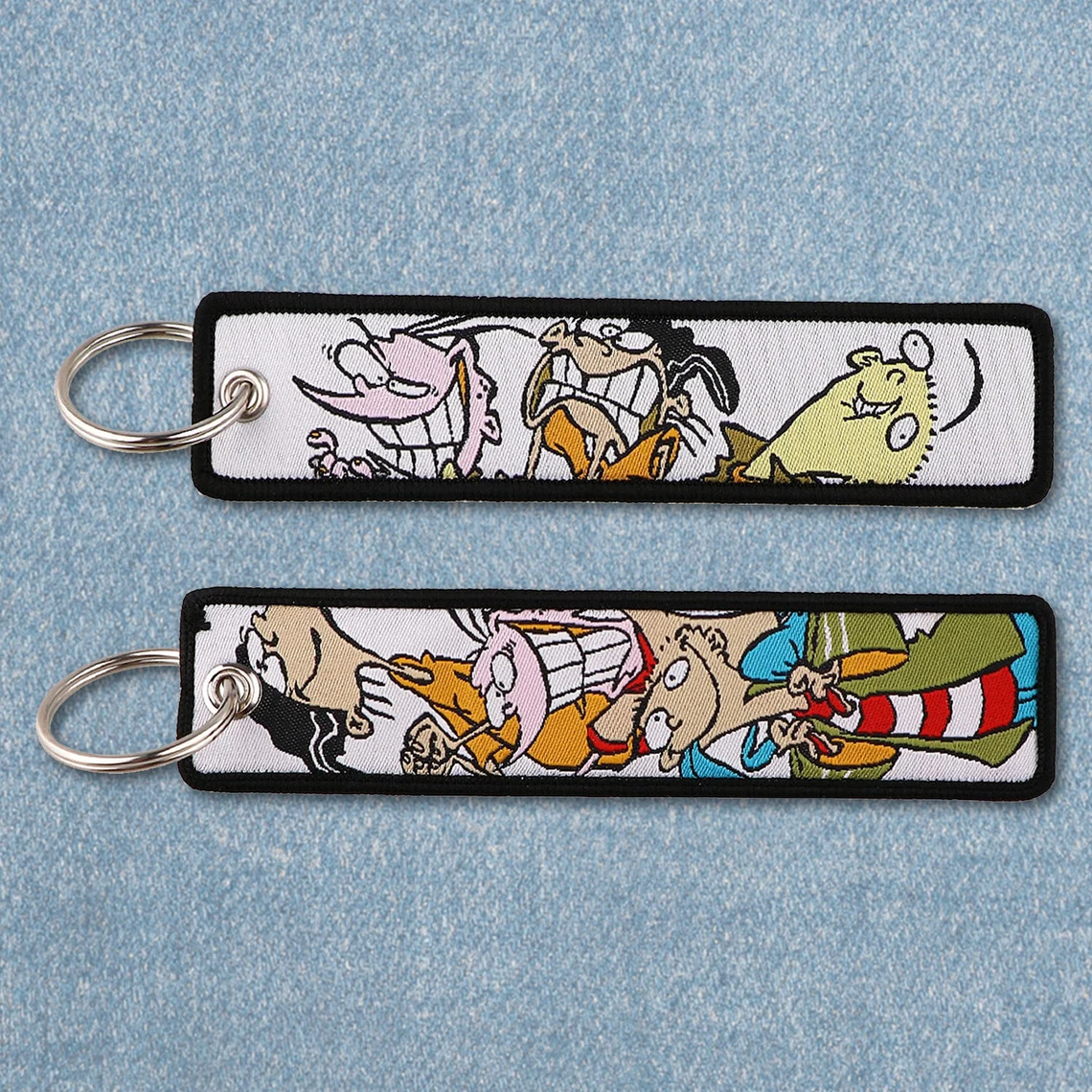 Ed, Edd n Eddy Cartoon Characters Keytag