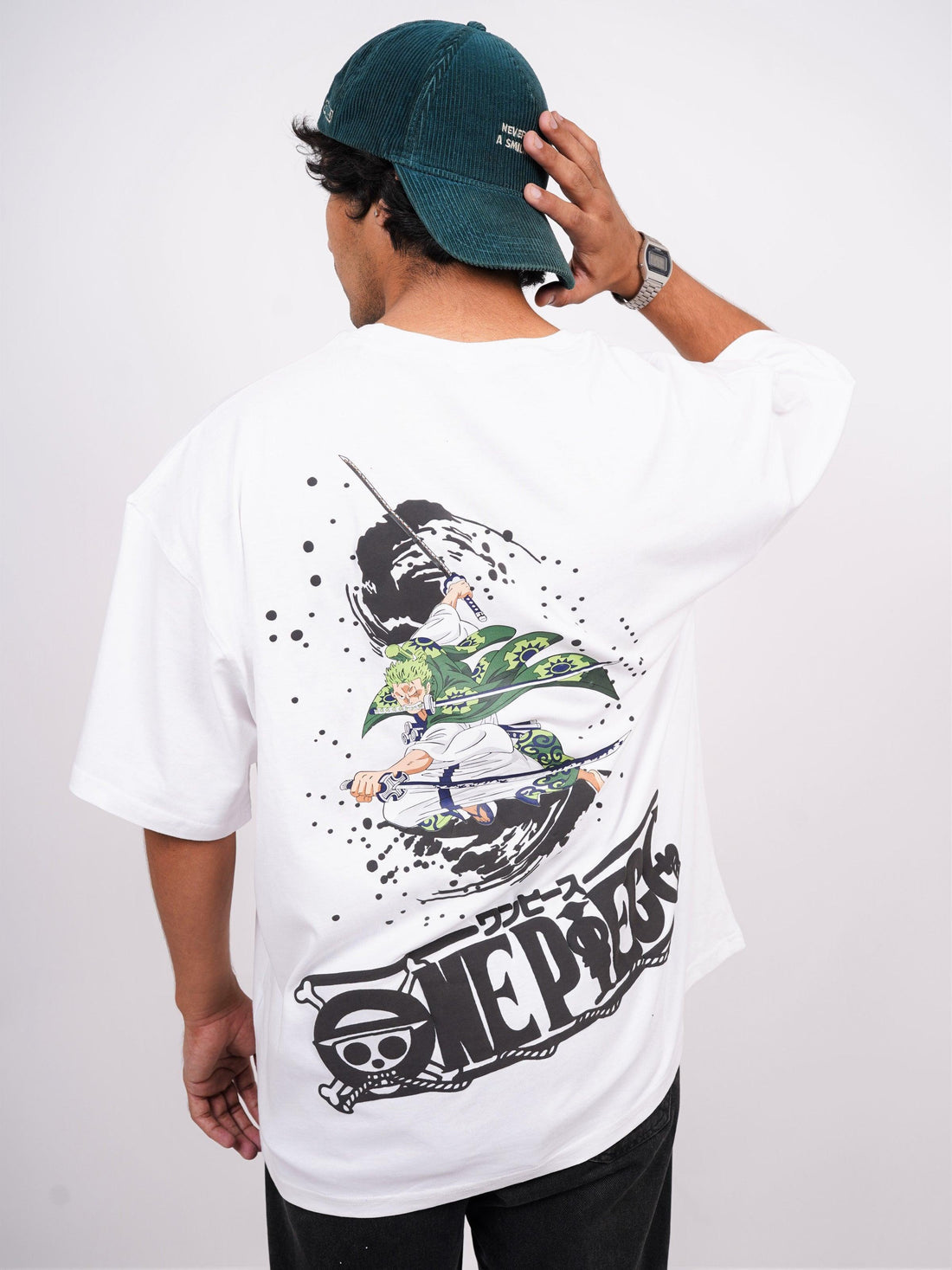 Roronoa zoro - One Piece Drop Sleeved T-Shirt