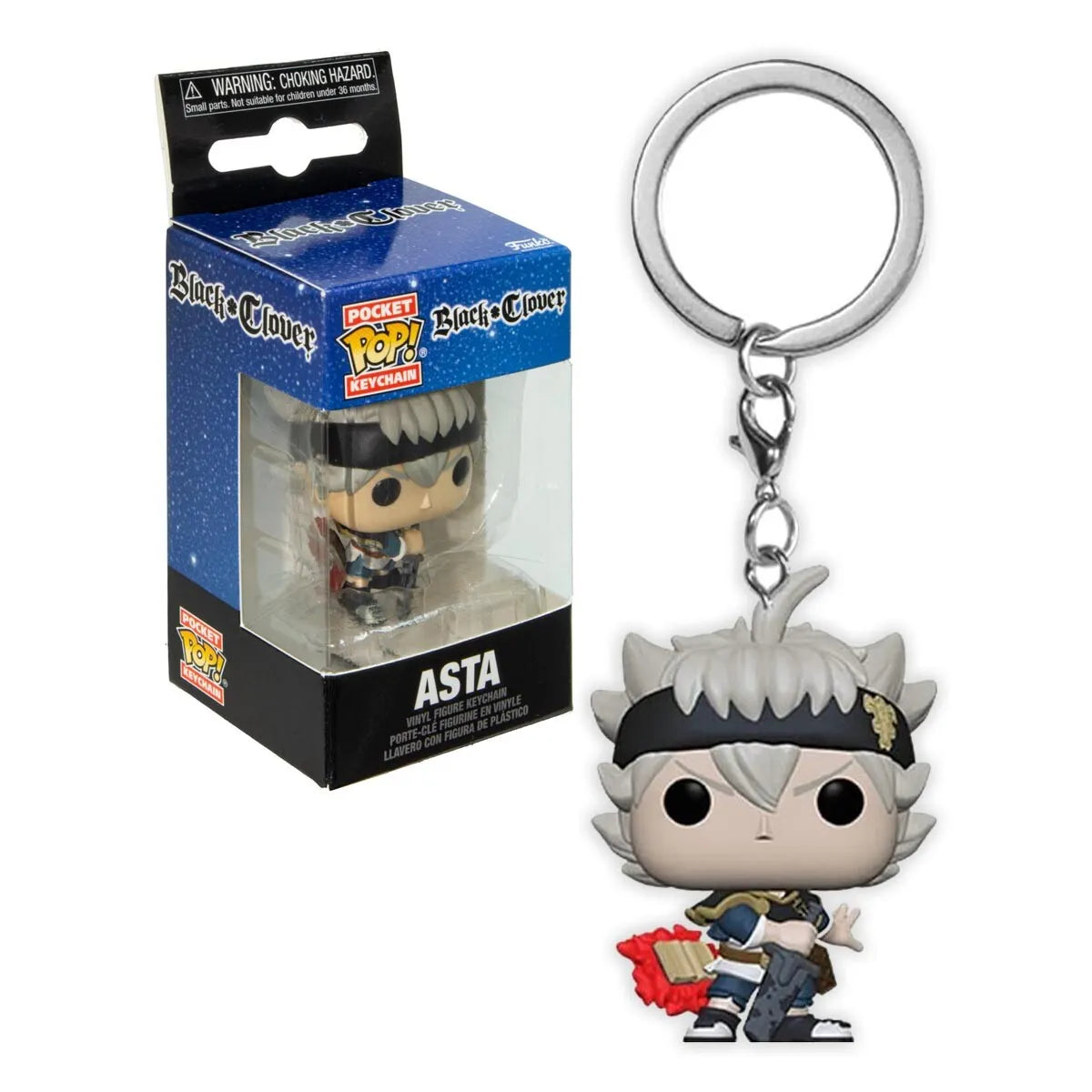 Pocket POP! Keychain: Black Clover - Asta