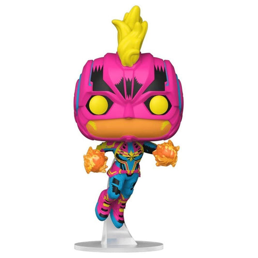 Funko POP! Marvel Captain Marvel Black Light (Glow-in-the-Dark)